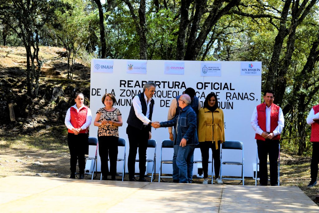 Zona arqueológica de Ranas será reabierta