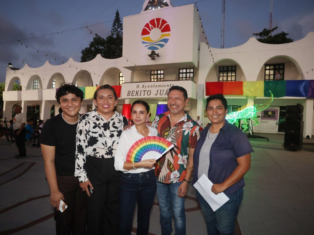 Cancún celebra Mes del Orgullo LGBTTTIQ+