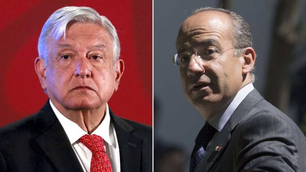 AMLO culpa a Felipe Calderón de violencia