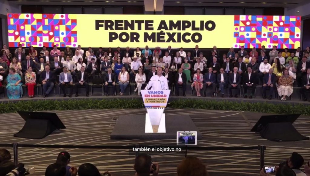 Frente Amplio por México define método