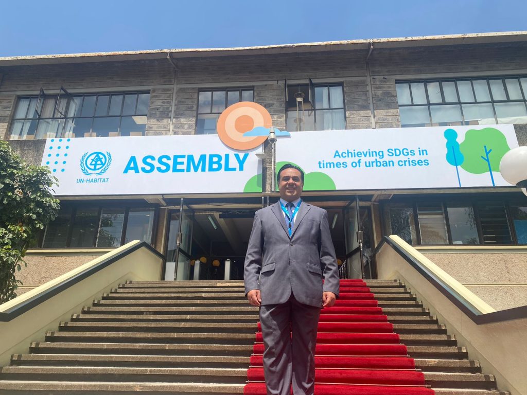 Luis Nava alista participación en Asamblea de las Naciones Unidas para el Hábitat