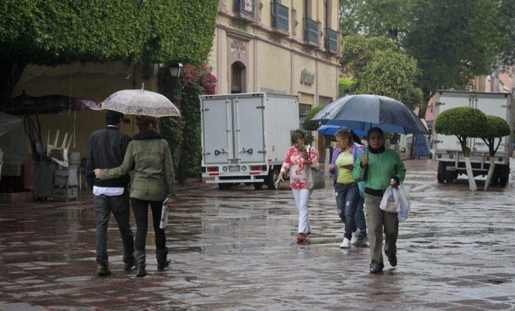 Viene descenso de temperatura y lluvias en Querétaro