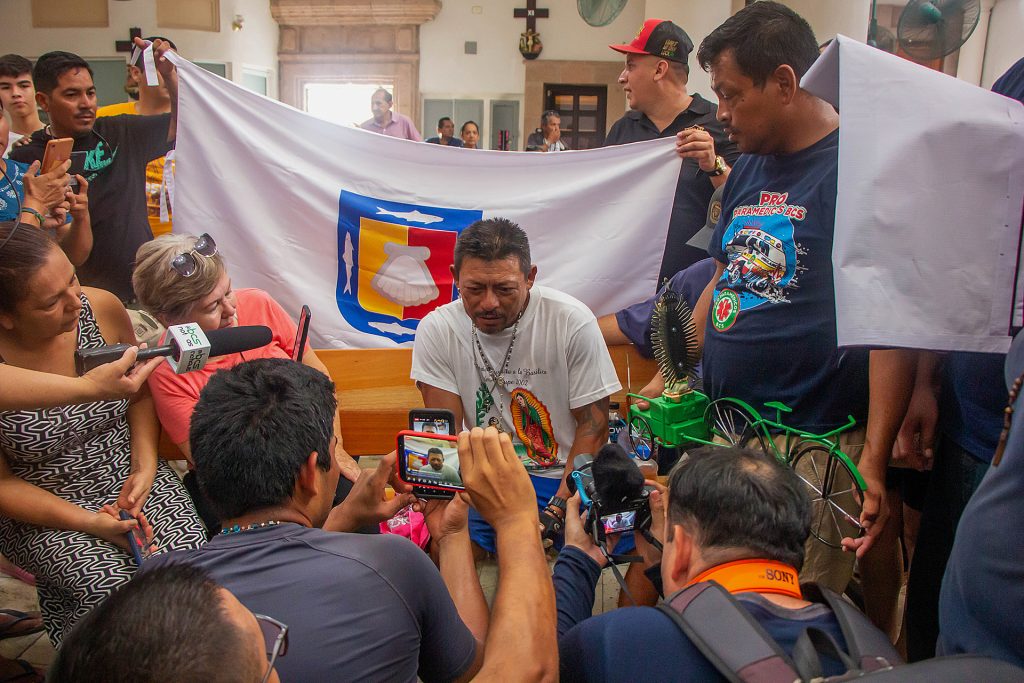 Gratitud en ruedas: El guadalupano que viajo por México