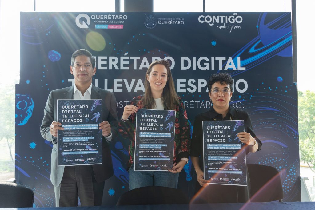 Lanzan al espacio a jóvenes queretanos