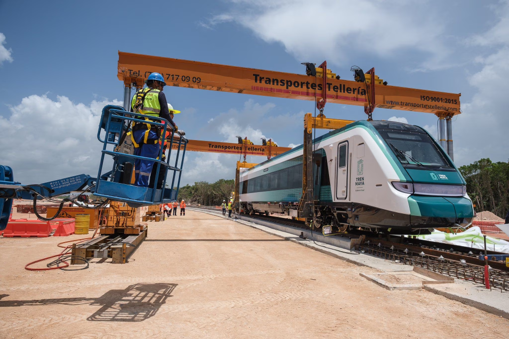 Tren Maya: trenes en línea de producción