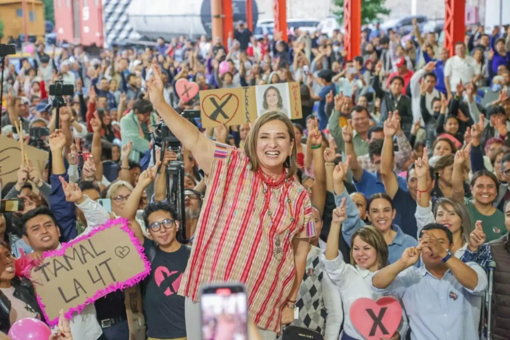 Xóchitl Gálvez aventaja proceso del Frente