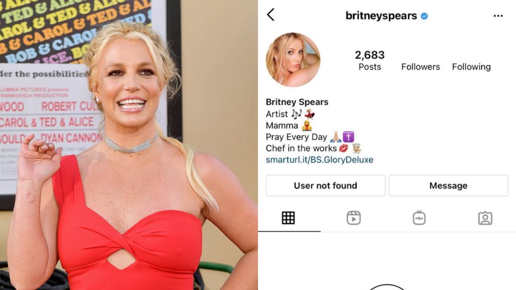 Britney Spears: Cierre impactante de su cuenta de instagram
