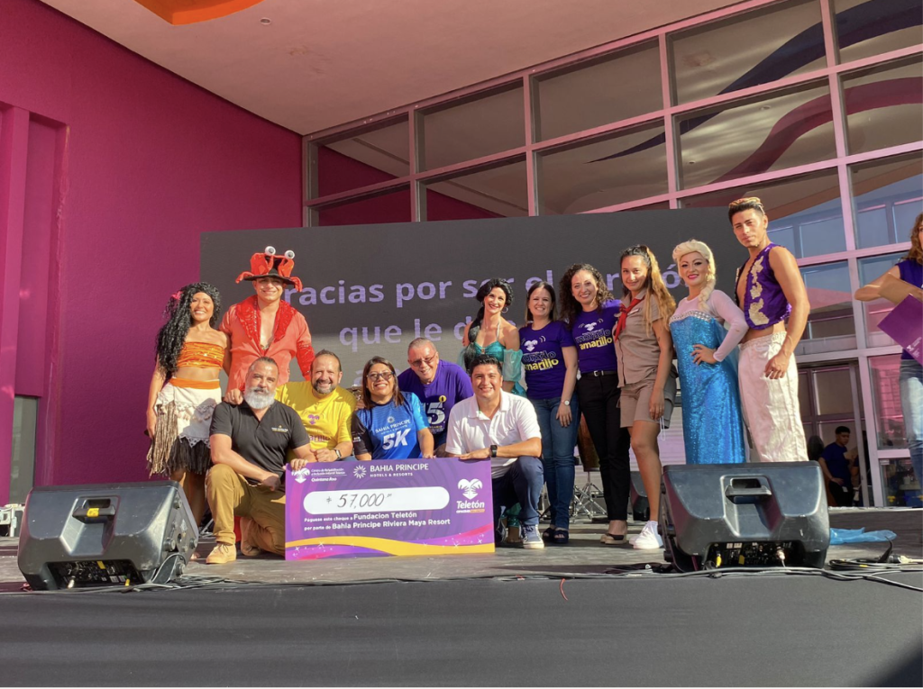 Grupo Piñero contribuye con $57,000 Pesos al Teletón 2023