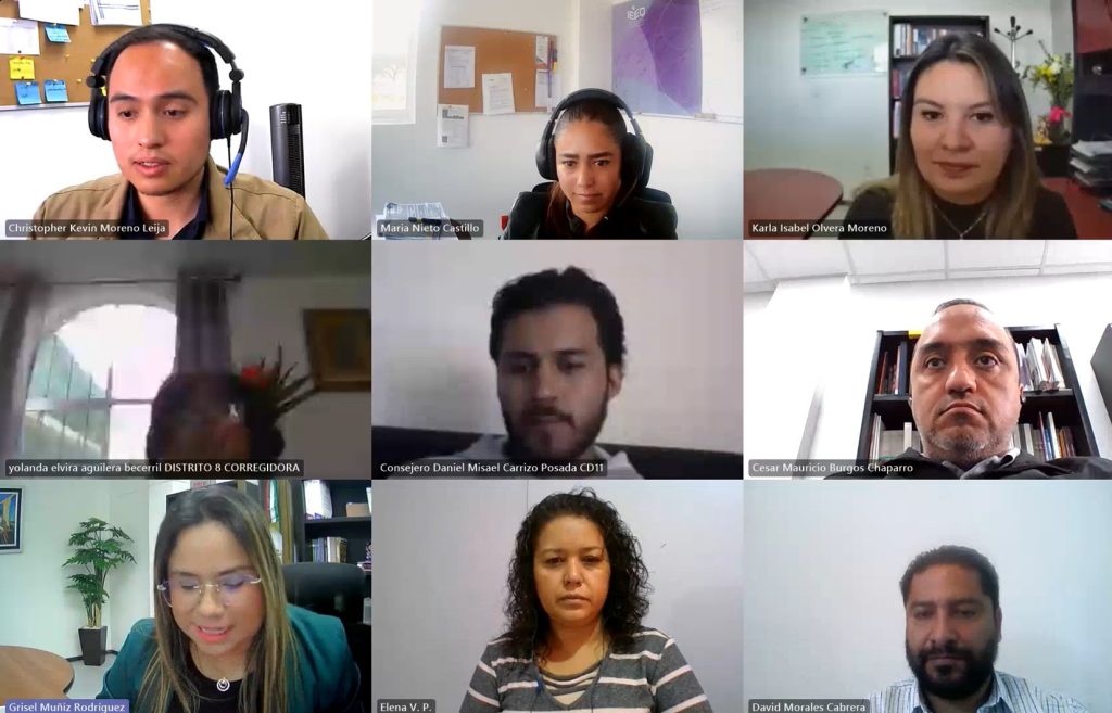 Curso a queretanos sobre proceso electoral
