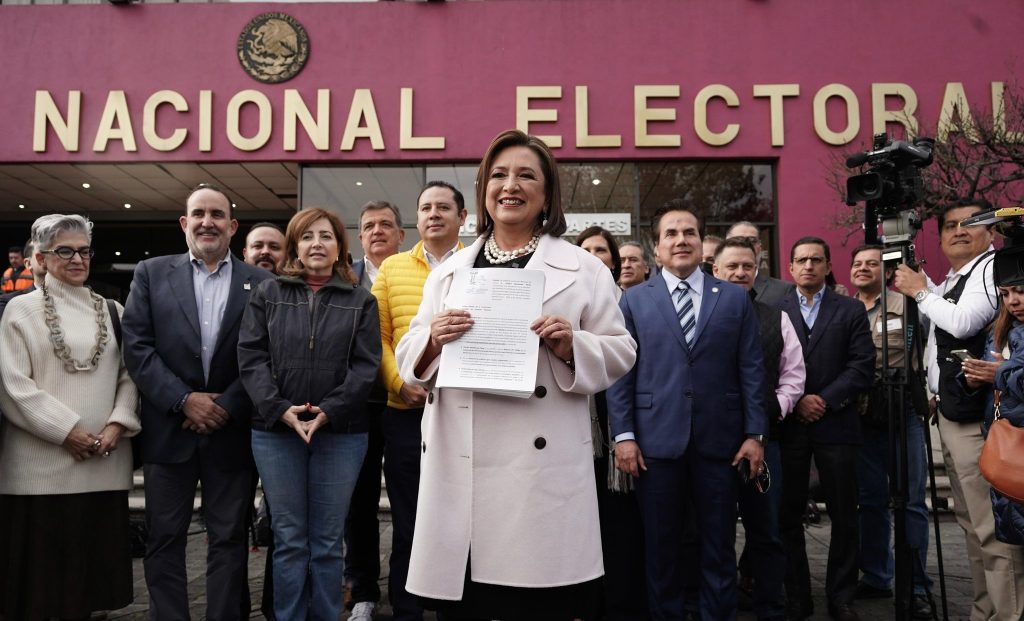 Notimex: Xóchitl denuncia a AMLO, Morena y Sheinbaum