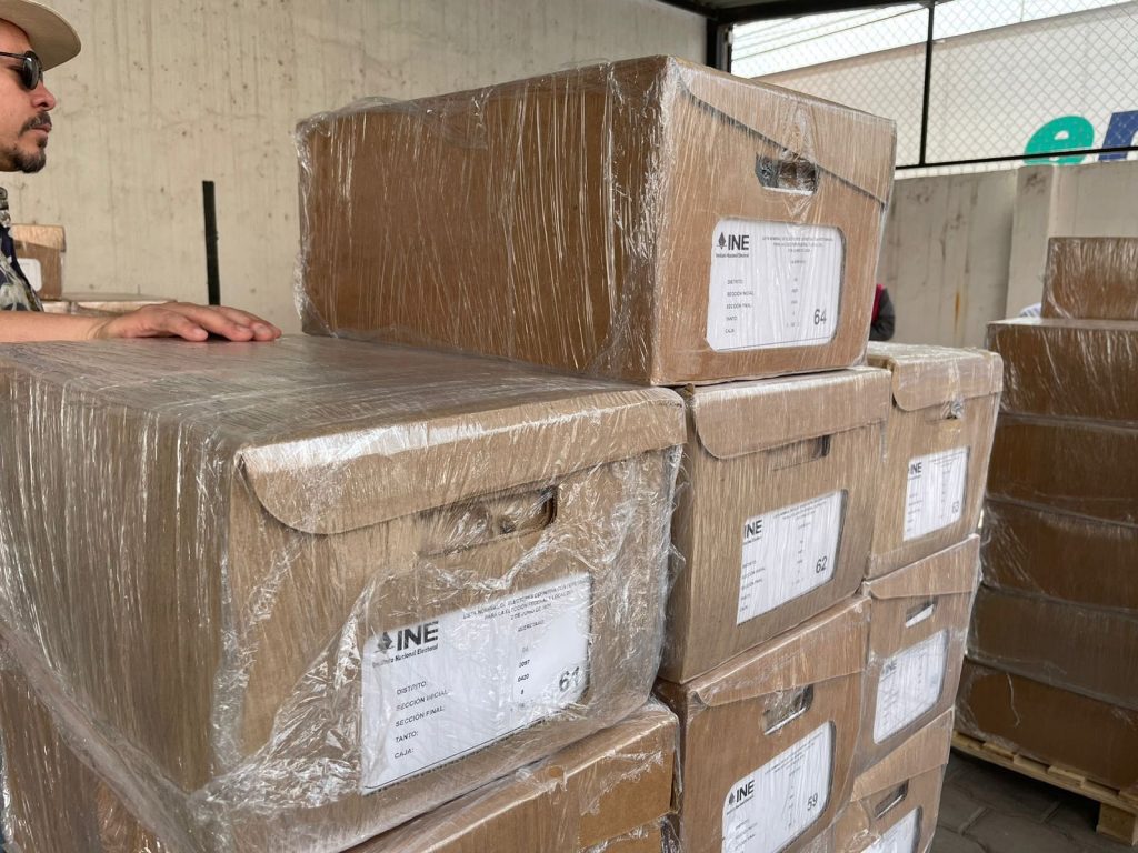 Lista Nominal llega a Querétaro para elección del 2 de junio