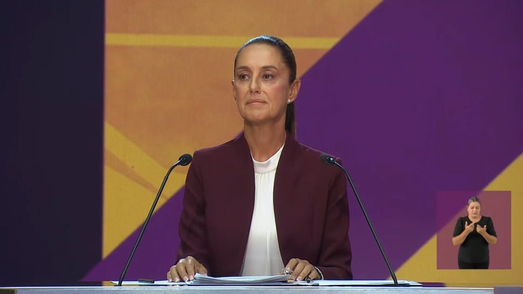 Claudia Sheinbaum insta a solucionar problemas técnicos en el debate