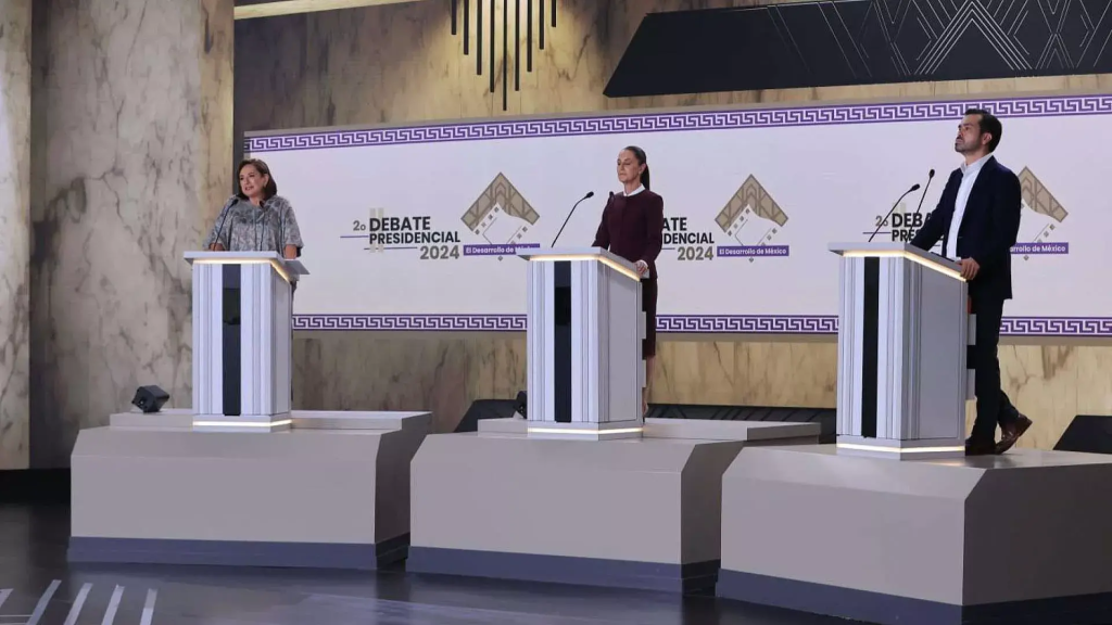 Debate presidencial: El más visto en la historia, según INE