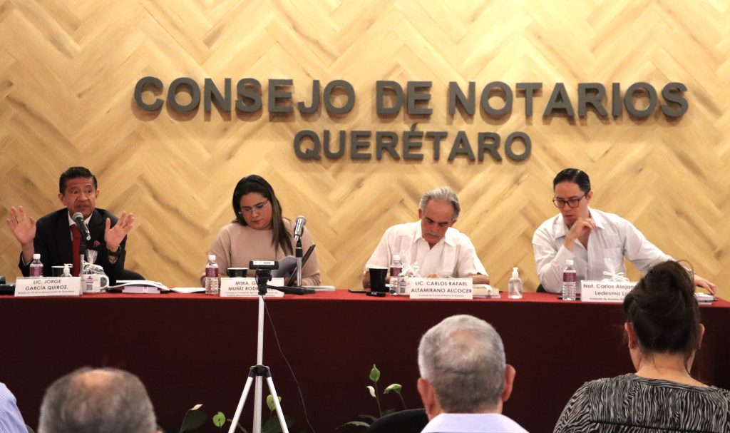 Notarios de Querétaro colaboran con IEEQ rumbo a la elección