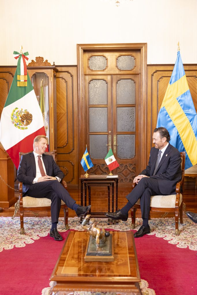 Embajador de Suecia en México visita Querétaro