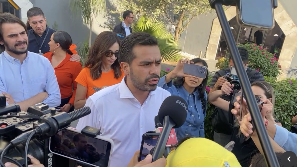 Jorge Álvarez Máynez acusa en Querétaro actos de provocación