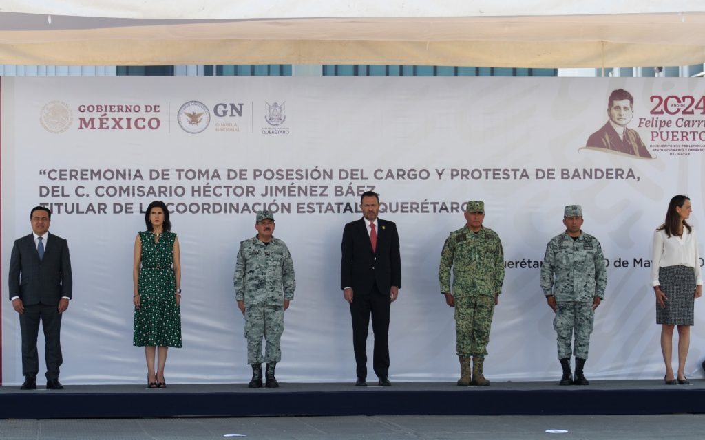Rinde protesta nuevo coordinador estatal de la Guardia Nacional