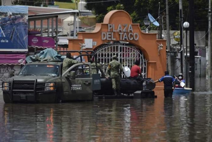 Inundaciones en el Estado de Hidalgo