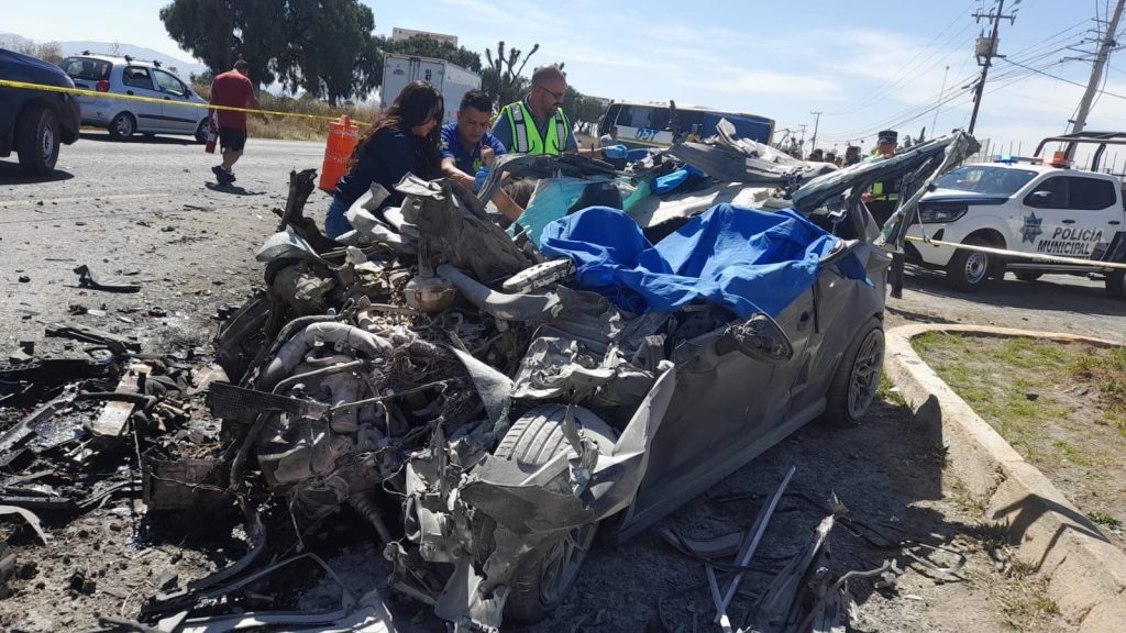 Tragedia en la Carretera México-Pachuca: Conductor de Audi Pierde la Vida