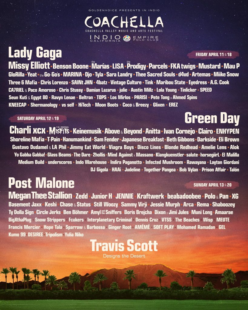 Boletos del Coachella 2025: Precios y Detalles
