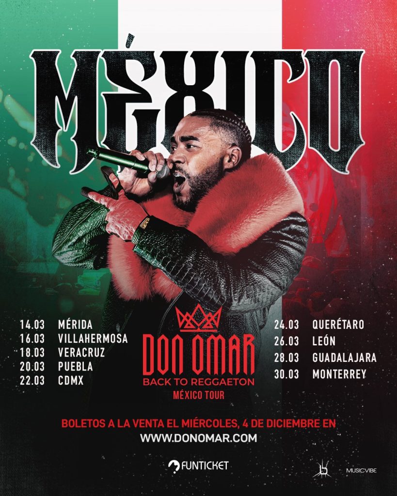 Don Omar Confirma Conciertos en México para 2025