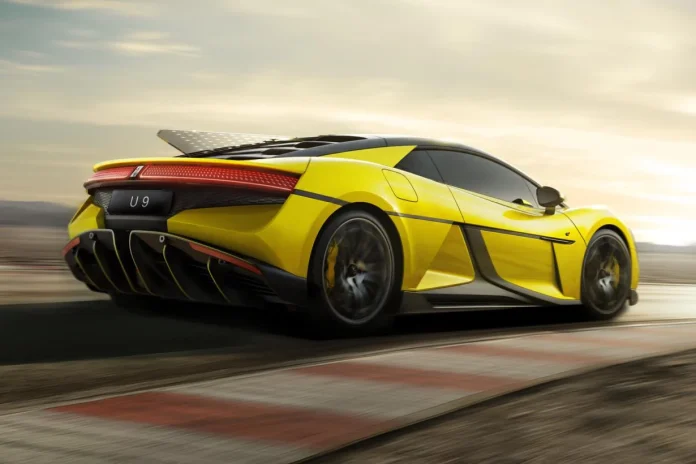 El YangWang U9 de BYD es una verdadera obra maestra en el mundo de los automóviles eléctricos.