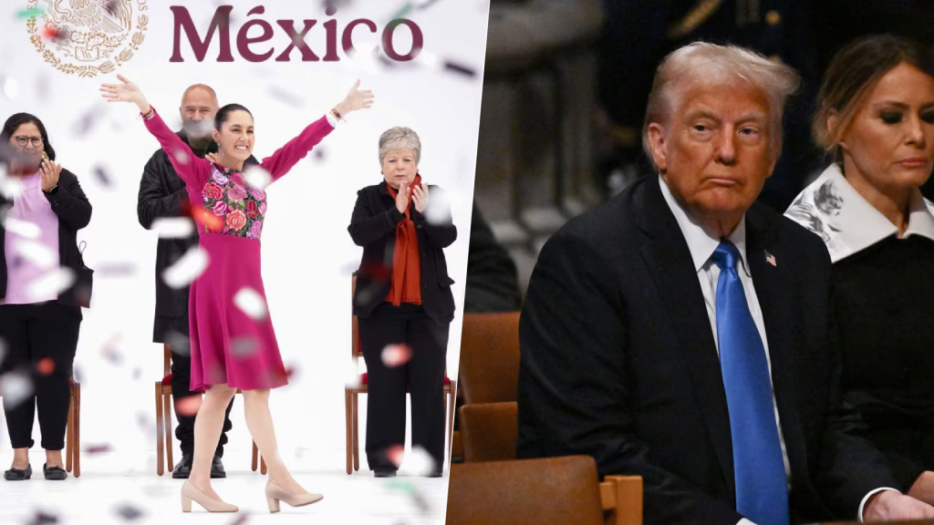 Sheinbaum desafía a Trump: México no se subordina