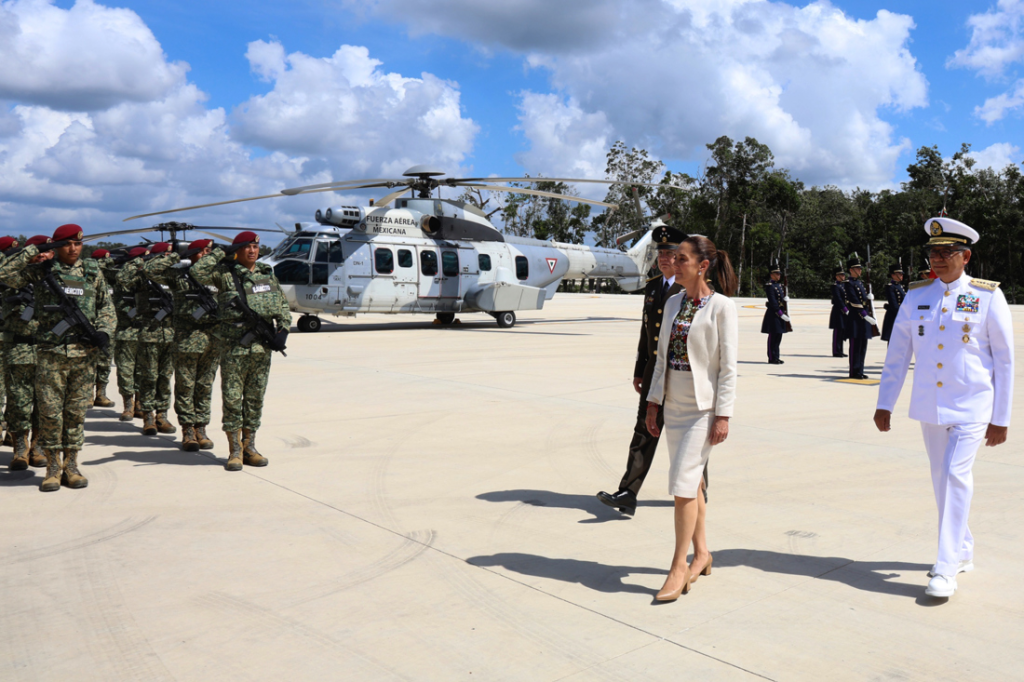 Fuerza Aérea Mexicana celebra 110 años con nueva base