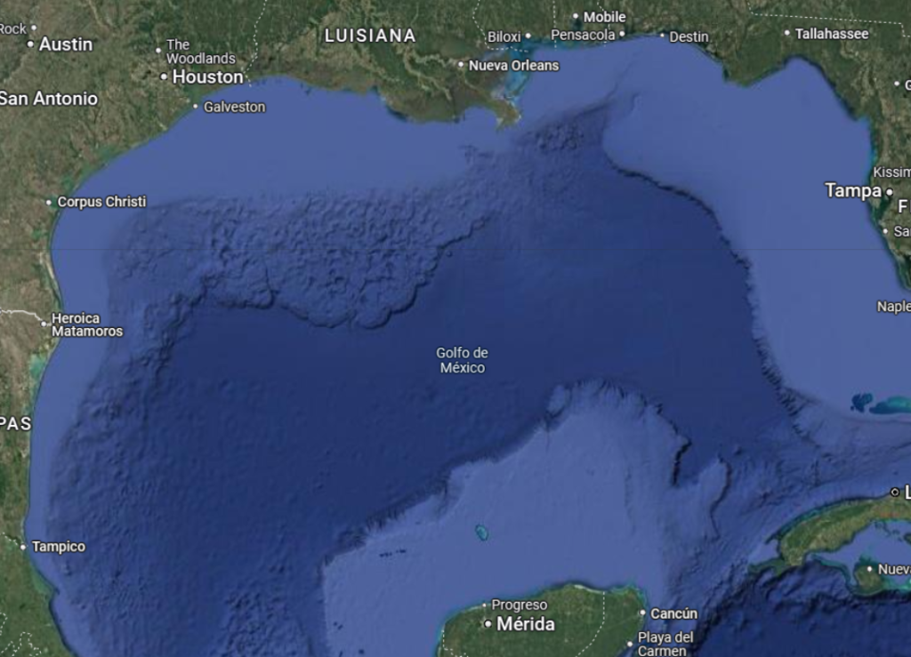 Google Maps no cambia el nombre del Golfo de México a Golfo de América