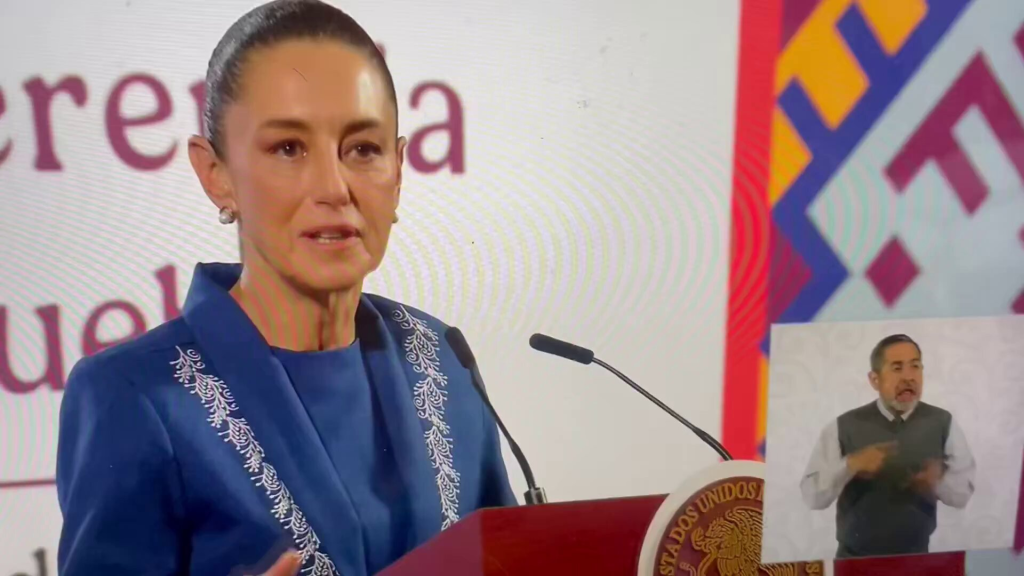 Soberanía de México no se toca, advierte Sheinbaum