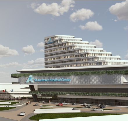 Inicio de la Construcción de St. Andrews Medical Center en México