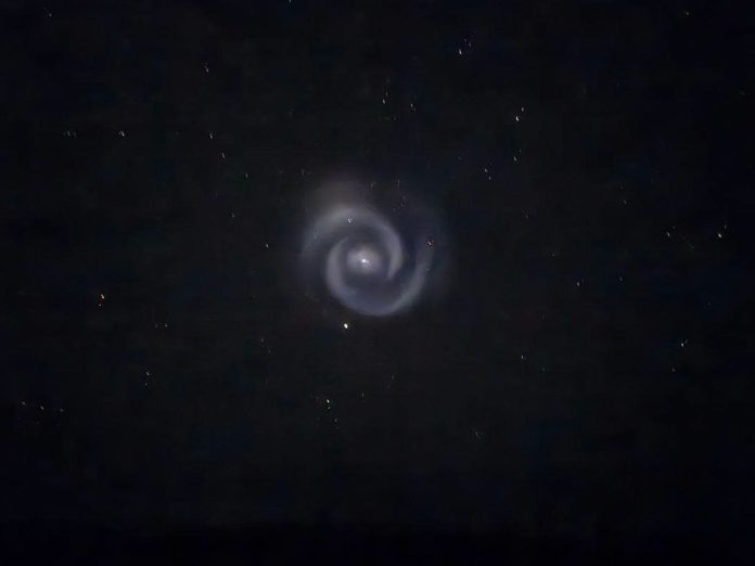 Espiral luminosa