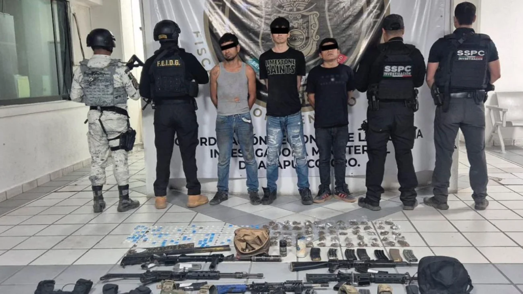 ¡Detención de ‘Los Rusos’ en Acapulco!