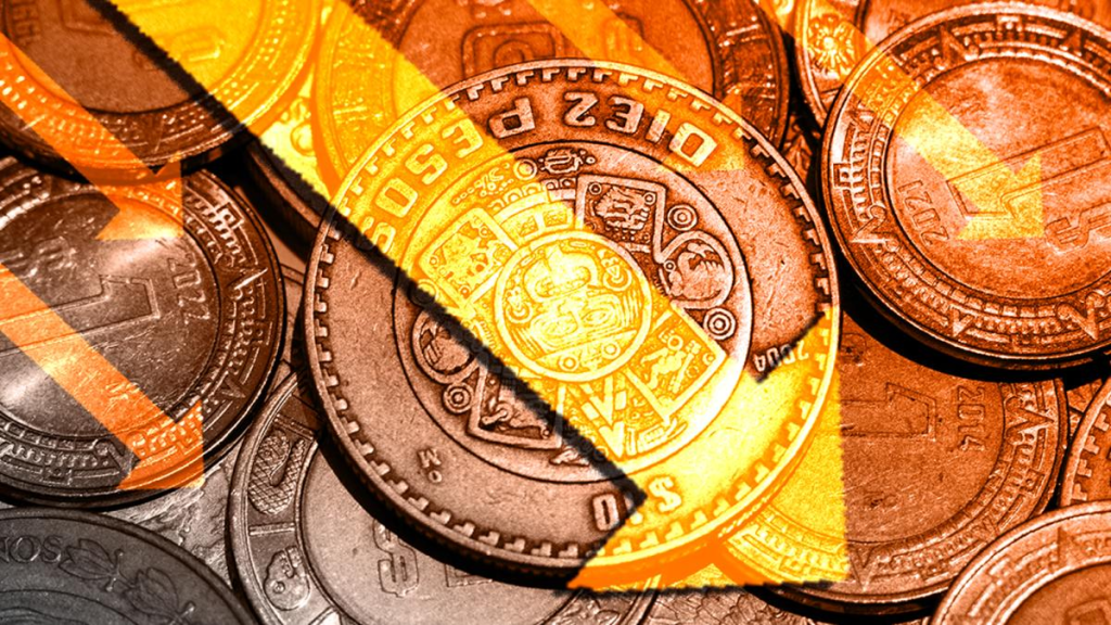 Peso mexicano cae a su peor nivel en meses por guerra comercial