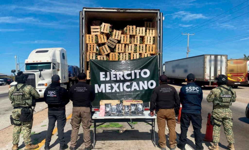 Fentanilo cae por alianza Sheinbaum y Trump en frontera