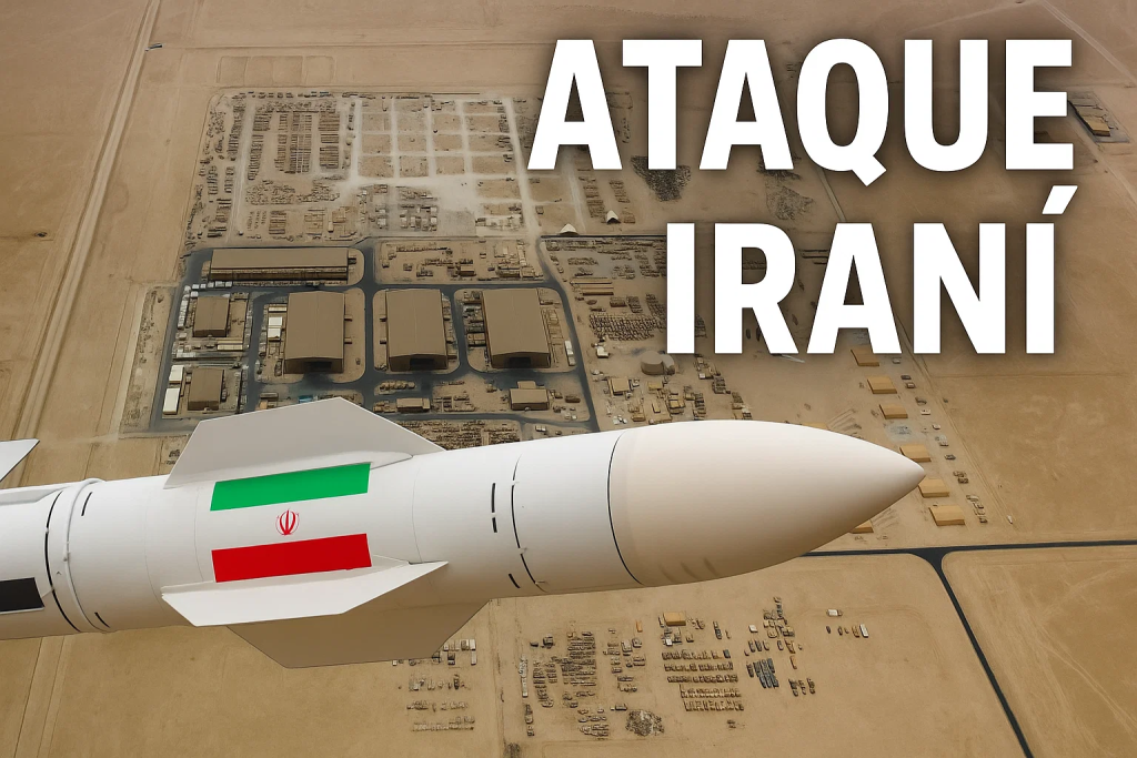 Irán ataca la base aérea de Al Udeid con misiles