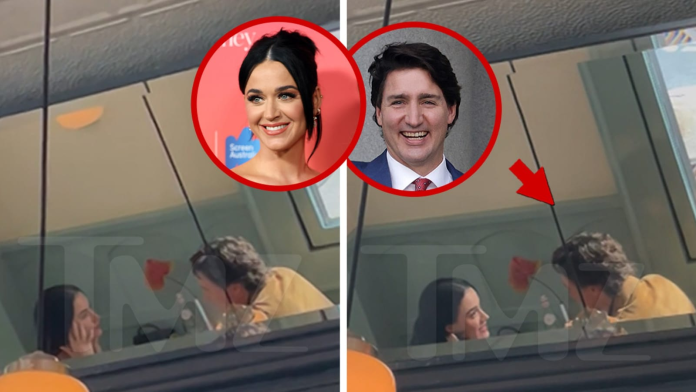 Katy Perry y Justin Trudeau cena Montreal