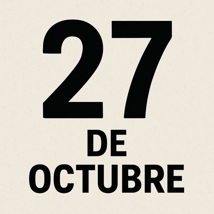 27 de Octubre