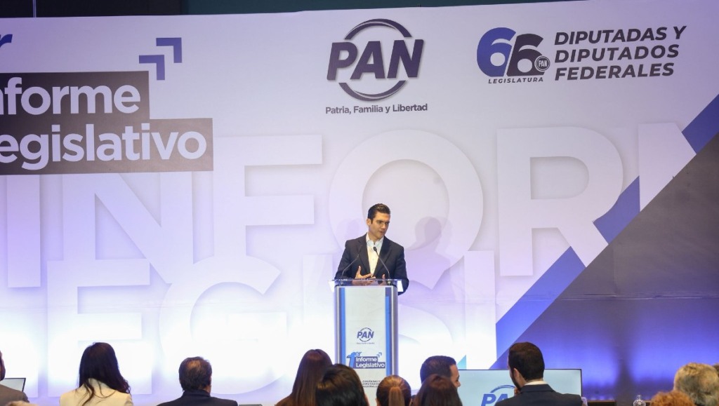 PAN defiende a Guanajuato en su primer informe legislativo