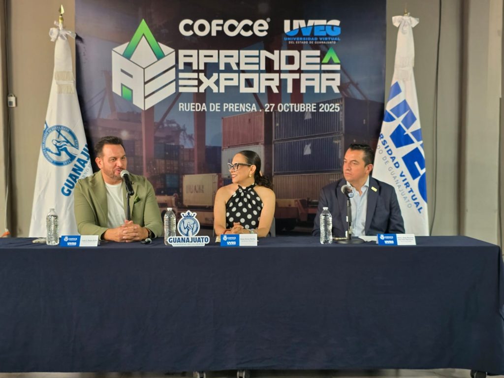 COFOCE y UVEG lanzan “Aprende a Exportar” para fortalecer el talento exportador en Guanajuato