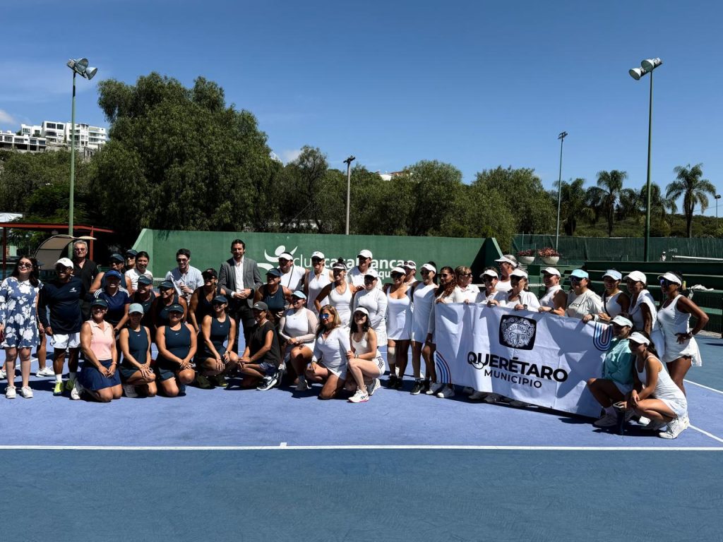 Inauguración del Torneo de Tenis Femenil Interclubes ANUNCIART 2025