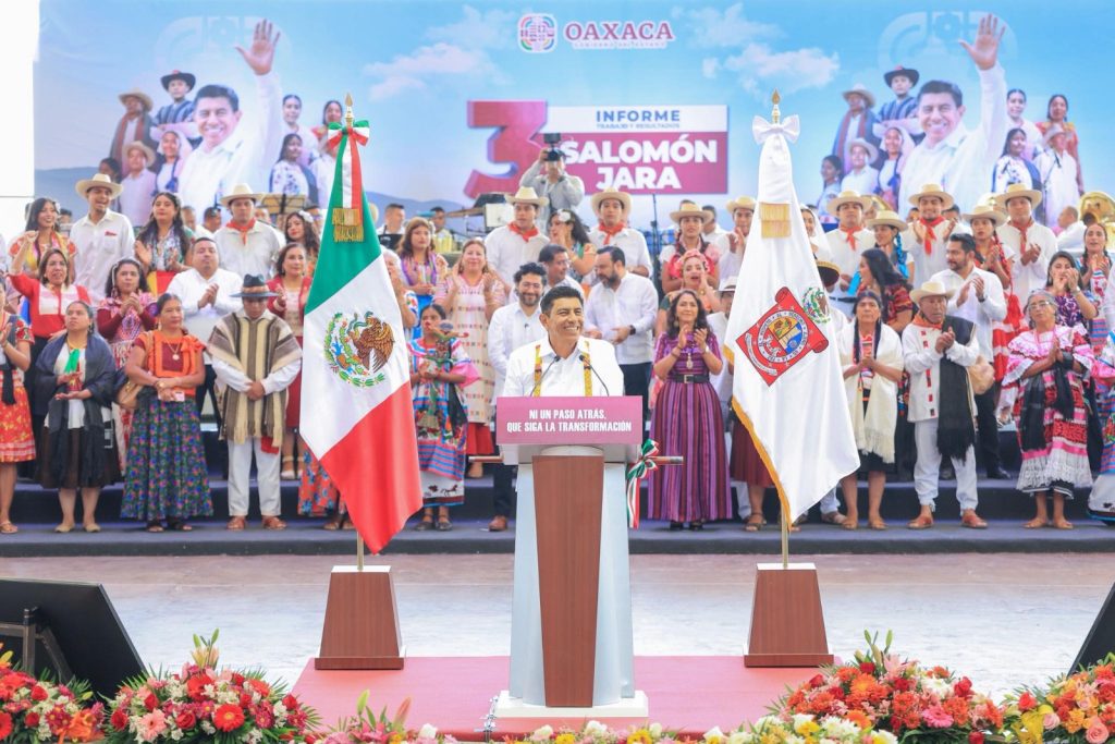 Anuncia Gobernador de Oaxaca 20 compromisos claves para consolidar la transformación del estado