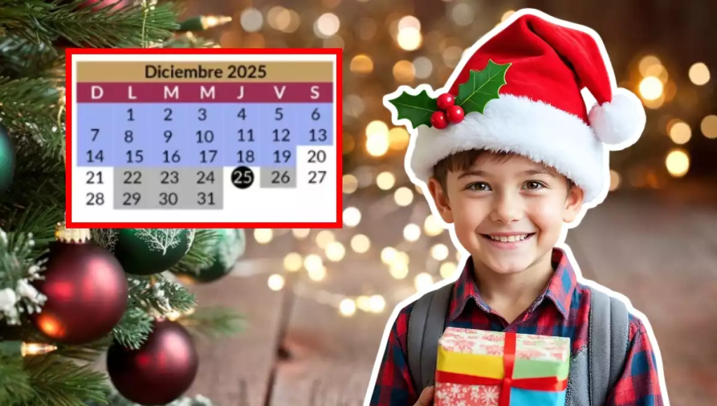 Vacaciones de diciembre 2025 ya tienen fecha oficial según la SEP
