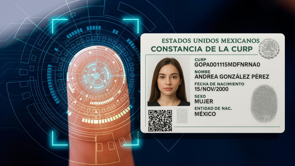 CURP biométrica será obligatoria desde el 1 de febrero de 2026