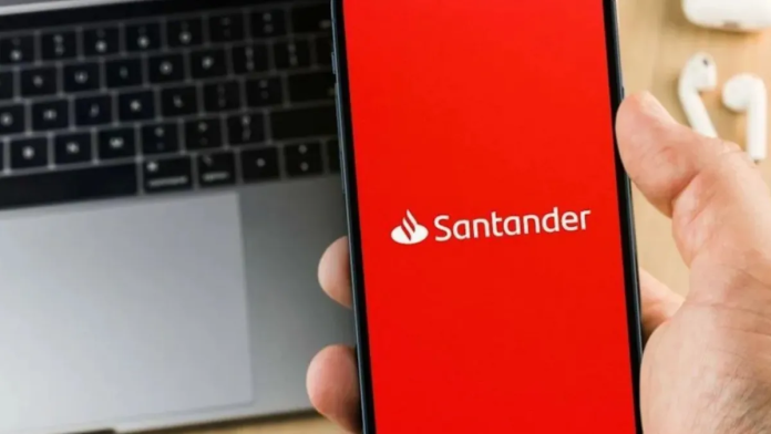 falla aplicación de Santander