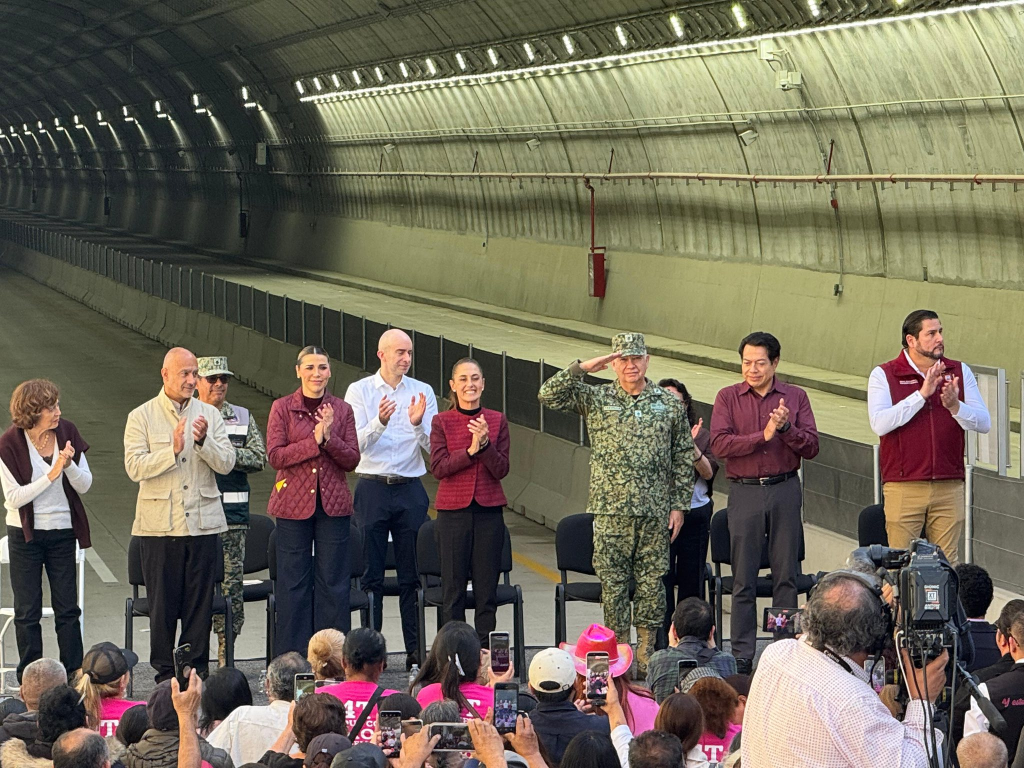 Viaducto elevado de Tijuana es inaugurado por Sheinbaum