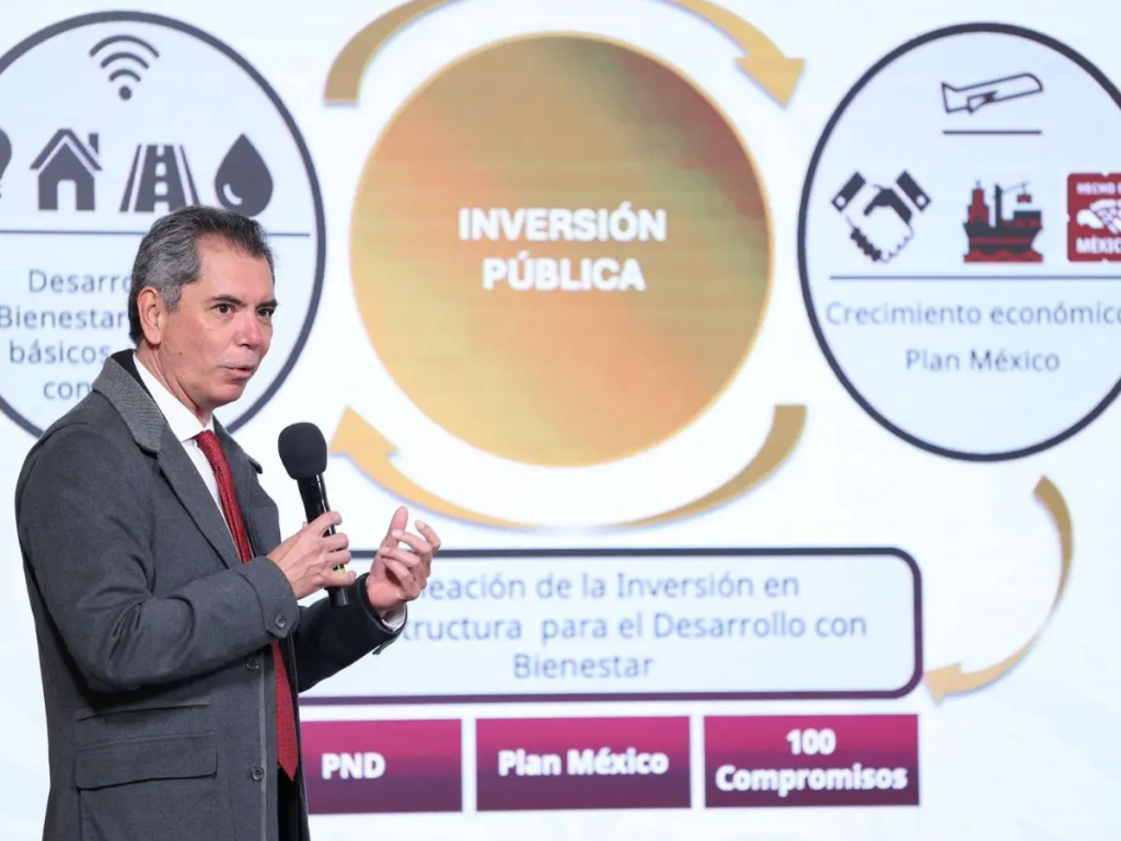 Inversión en infraestructura es de 5.6 billones, anuncia Hacienda