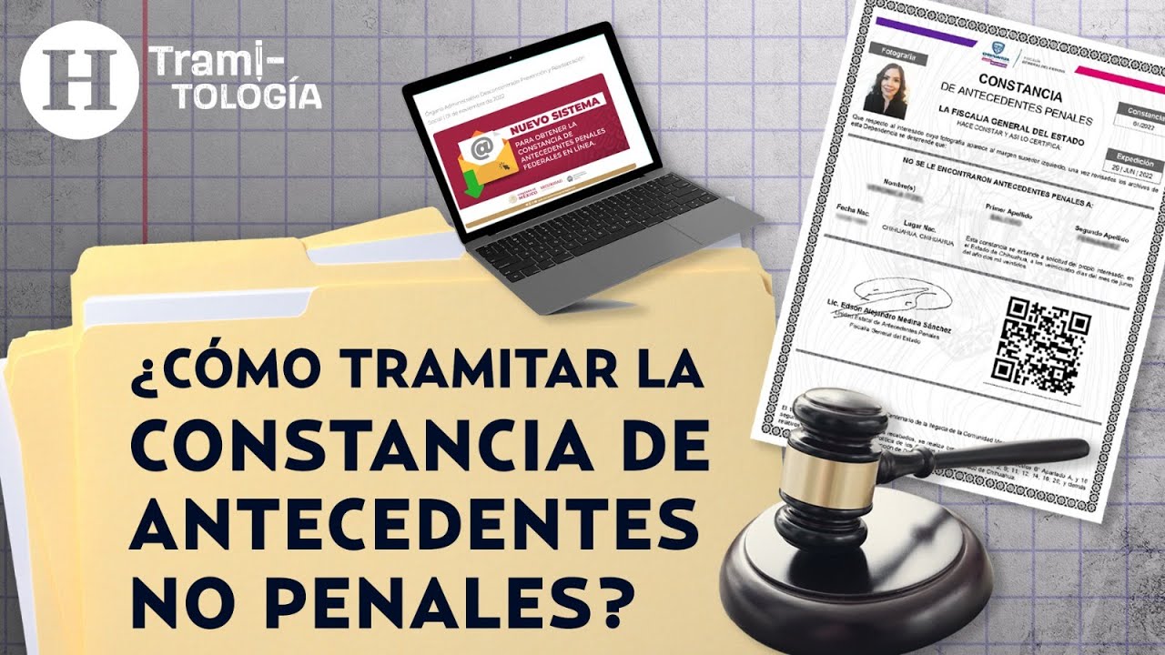 Cómo tramitar la Constancia de Antecedentes No Penales Federal en línea