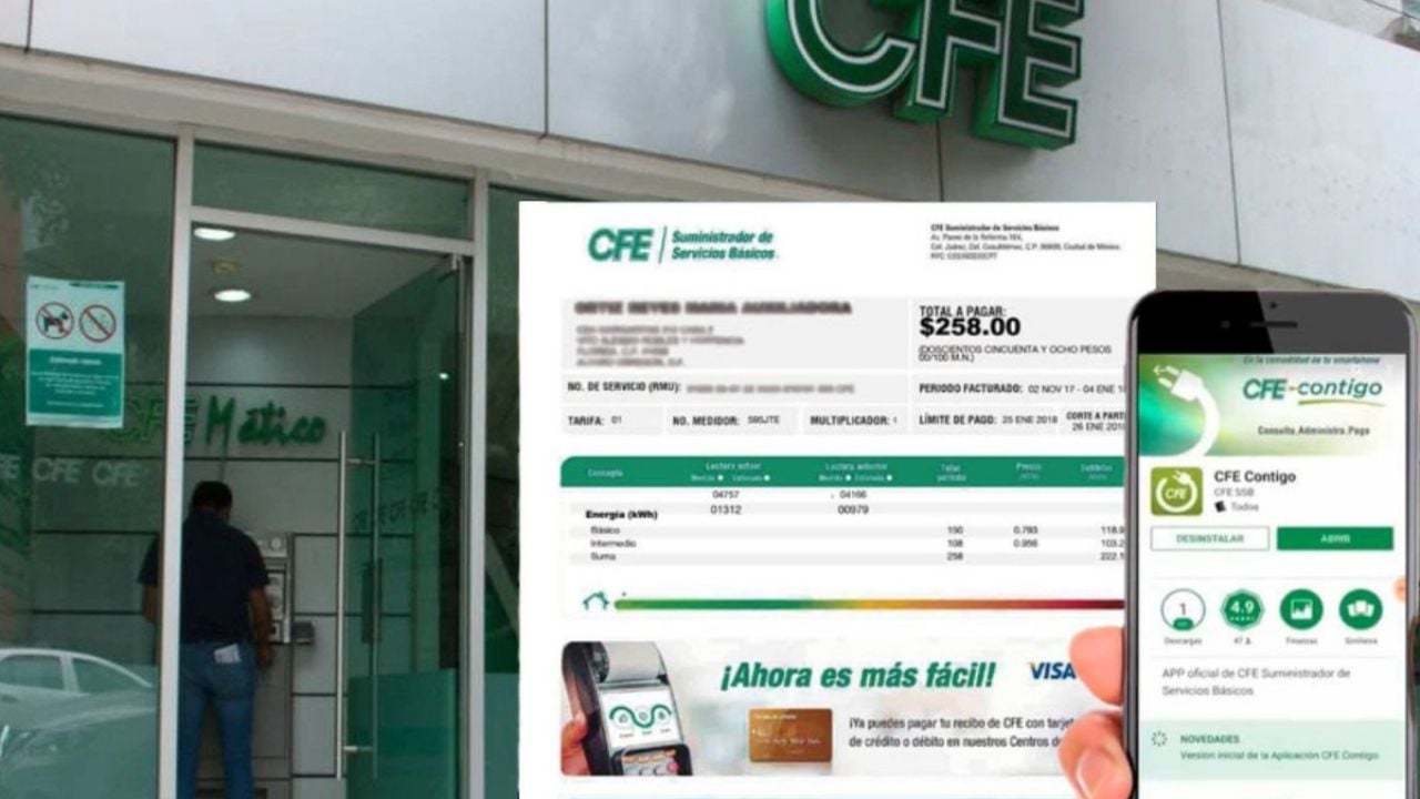 Recibo de Luz CFE: Cómo descargarlo y qué significa cada concepto