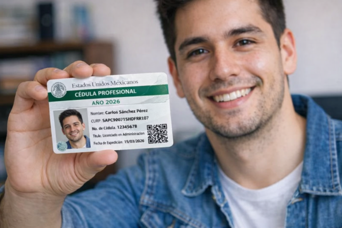 cédula profesional electrónica SEP